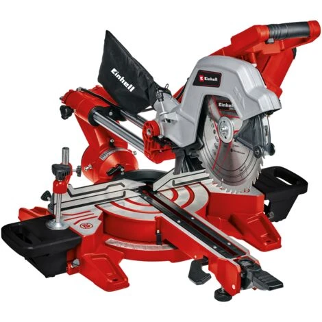 Einhell Scie à Onglet Radiale TE-SM 254 Dual (puissance De 2 100 W, Fonction De Traction, Laser, Réglage D’angles Rapide, Blocage D’arbre « Spindle-Lock », Vendue Avec Lame Aux Carbures De Tungstène) 3 Einhell Scie à Onglet Radiale TE-SM 254 Dual (puissance De 2 100 W, Fonction De Traction, Laser, Réglage D’angles Rapide, Blocage D’arbre « Spindle-Lock », Vendue Avec Lame Aux Carbures De Tungstène)