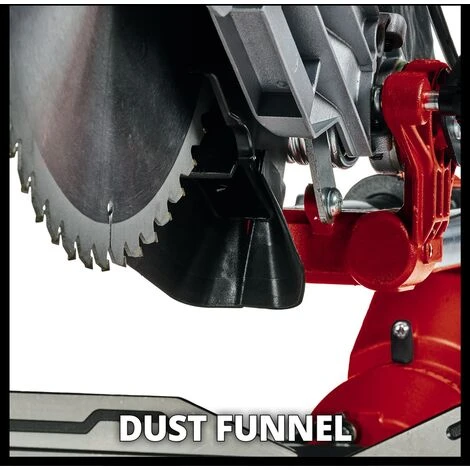 Einhell Scie à Onglet Radiale TE-SM 254 Dual (puissance De 2 100 W, Fonction De Traction, Laser, Réglage D’angles Rapide, Blocage D’arbre « Spindle-Lock », Vendue Avec Lame Aux Carbures De Tungstène) 7 Einhell Scie à Onglet Radiale TE-SM 254 Dual (puissance De 2 100 W, Fonction De Traction, Laser, Réglage D’angles Rapide, Blocage D’arbre « Spindle-Lock », Vendue Avec Lame Aux Carbures De Tungstène) – Image 5