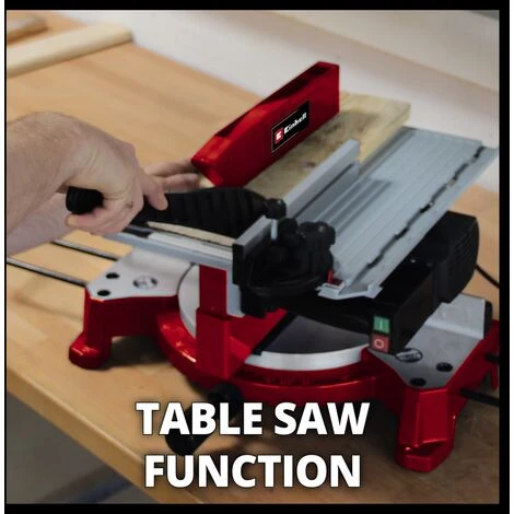 Einhell Scie à Onglet Avec Table TC-MS 2513 T (1800 W, Régime : 4500trs/min, Lame Ø 250 Mm X Ø30 Mm, 36 Dents, Capacité De Coupe 90° / 45°) 5 Einhell Scie à Onglet Avec Table TC-MS 2513 T (1800 W, Régime : 4500trs/min, Lame Ø 250 Mm X Ø30 Mm, 36 Dents, Capacité De Coupe 90° / 45°) – Image 3