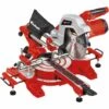 Einhell Scie à Onglet Radiale TC-SM 254 (1900 W, Fonction De Traction Sur Double Glissière, Table Pivotante à Réglage Rapide Et Butées D’angles, Laser, Vendue Avec Lame Aux Carbures De Tungstène) 2 Einhell Scie à Onglet Radiale TC-SM 254 (1900 W, Fonction De Traction Sur Double Glissière, Table Pivotante à Réglage Rapide Et Butées D’angles, Laser, Vendue Avec Lame Aux Carbures De Tungstène) -Scie électrique stationnaire Soldes 47881431 1