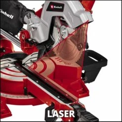Einhell Scie à Onglet Radiale TE-SM 216 Dual (puissance De 1 800 W, Fonction De Traction, Laser, Réglage D’angles Rapide, Blocage D’arbre « Spindle-Lock », Vendue Avec Lame Aux Carbures De Tungstène) -Scie électrique stationnaire Soldes 47881433 3