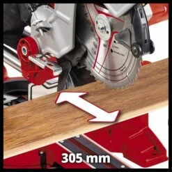 Einhell Scie à Onglet Radiale TC-SM 216 (1600 W, Table Pivotante à Réglage Rapide Et Butées D’angles, Laser, Extensions Latérales, Blocage D’arbre «Spindle-Lock», Avec Lame Aux Carbures De Tungstène) -Scie électrique stationnaire Soldes 47881434 5