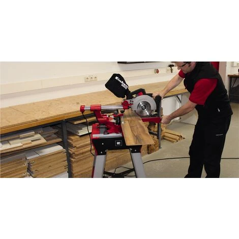 Einhell Piètement E-Stand Universel Pour Scies à Onglet Et Scies Radiales (Hauteur De Travail 81 Cm, Rails Coulissants En Aluminium Avec Rainires) 4 Einhell Piètement E-Stand Universel Pour Scies à Onglet Et Scies Radiales (Hauteur De Travail 81 Cm, Rails Coulissants En Aluminium Avec Rainires) – Image 2