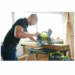 Pack RYOBI Scie à Coupe D'onglets Radiale électrique - 1500W - 216mm - EMS216L - Support Universel RLS02 -Scie électrique stationnaire Soldes 48783091 3