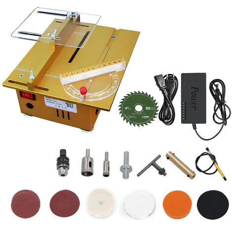 SUPERSELLER Scie Sur Table Mini Scie à Table 100W Avec Jauge à Onglets Scie De Bureau électrique Multifonctionnelle 7500 Tr/min Vitesse Réglable 27MM Profondeur De Coupe Avec Plusieurs Accessoires Pour Le Travail Du Bois De Bricolage, Prise EU Avec Plusieurs Accessoi 3 SUPERSELLER Scie Sur Table Mini Scie à Table 100W Avec Jauge à Onglets Scie De Bureau électrique Multifonctionnelle 7500 Tr/min Vitesse Réglable 27MM Profondeur De Coupe Avec Plusieurs Accessoires Pour Le Travail Du Bois De Bricolage, Prise EU Avec Plusieurs Accessoi