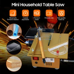SUPERSELLER Scie Sur Table Mini Scie à Table 100W Avec Jauge à Onglets Scie De Bureau électrique Multifonctionnelle 7500 Tr/min Vitesse Réglable 27MM Profondeur De Coupe Avec Plusieurs Accessoires Pour Le Travail Du Bois De Bricolage, Prise EU Avec Plusieurs Accessoi 10 SUPERSELLER Scie Sur Table Mini Scie à Table 100W Avec Jauge à Onglets Scie De Bureau électrique Multifonctionnelle 7500 Tr/min Vitesse Réglable 27MM Profondeur De Coupe Avec Plusieurs Accessoires Pour Le Travail Du Bois De Bricolage, Prise EU Avec Plusieurs Accessoi -Scie électrique stationnaire Soldes 48786676 4