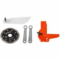 POWER PLUS Powerplus - Dual Power - POWDP75100 - 20 V - A Balais à Charon - Coupe-carrelage - 20V 110mm (SANS BATT.) -Scie électrique stationnaire Soldes 48832375 5