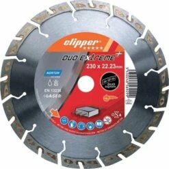 NORTON Disque Diamant ClipperDuo Extreme+ 230x22,23mm