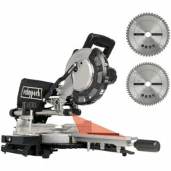 Pack SCHEPPACH Scie à Onglet Radiale - 2000W - 2 Lames - 216 Mm - HM216 - Black Edition - Support UMF2000 -Scie électrique stationnaire Soldes 49886157 3