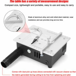 SUPERSELLER Scie Sur Table Mini Scie à Table Multifonctionnelle Scies De Bureau électriques Petit Ménage Bricolage Outil De Coupe Machine De Tour à Bois, Prise UE - Prise UE 11 SUPERSELLER Scie Sur Table Mini Scie à Table Multifonctionnelle Scies De Bureau électriques Petit Ménage Bricolage Outil De Coupe Machine De Tour à Bois, Prise UE - Prise UE -Scie électrique stationnaire Soldes 50062973 5