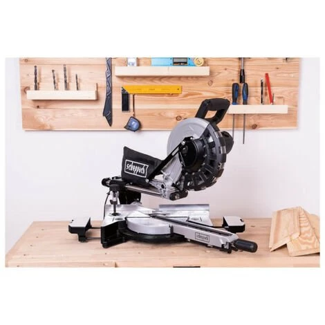 Pack SCHEPPACH Scie à Onglet Radiale - 2000W - 2 Lames - 255 Mm - HM254 - Black Edition - Support UMF1550 7 Pack SCHEPPACH Scie à Onglet Radiale - 2000W - 2 Lames - 255 Mm - HM254 - Black Edition - Support UMF1550 – Image 5