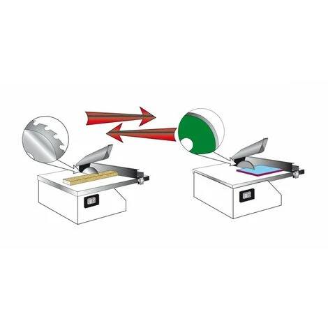 RONDY Combiné Scie à Table / Coupe-carreaux 720 W 500 Mm 5 RONDY Combiné Scie à Table / Coupe-carreaux 720 W 500 Mm – Image 3
