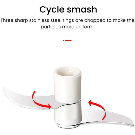 LIFCAUSAL Ail Masher Petit Pull Cut Press Ail Mélangeur Ail Purée Machine Portable Mini Ménage Ail Purée Maker Gadget De Cuisine 7 LIFCAUSAL Ail Masher Petit Pull Cut Press Ail Mélangeur Ail Purée Machine Portable Mini Ménage Ail Purée Maker Gadget De Cuisine – Image 5