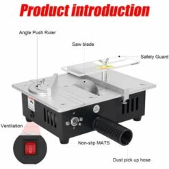 ASUPERMALL Mini Scie à Table Multifonctionnelle électrique, Petit Outil De Coupe Pour Le Bricolage De La Maison, Machine à Bois Avec Roue De Ponçage De 50 Mm Et 10 Papiers De Verre 9 ASUPERMALL Mini Scie à Table Multifonctionnelle électrique, Petit Outil De Coupe Pour Le Bricolage De La Maison, Machine à Bois Avec Roue De Ponçage De 50 Mm Et 10 Papiers De Verre -Scie électrique stationnaire Soldes 52557600 3