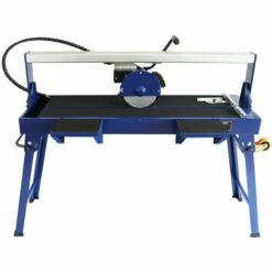 T-MECH Scie De Carrelage Sur Table - 1200mm / 1400W - Bleu -Scie électrique stationnaire Soldes 53053464 3