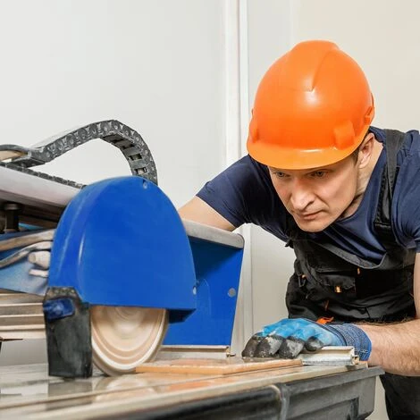 T-MECH Scie De Carrelage Sur Table - 920mm / 1200W - Bleu 4 T-MECH Scie De Carrelage Sur Table - 920mm / 1200W - Bleu – Image 2