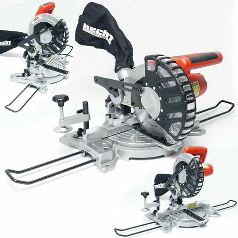Hecht 813 Scie à Onglet 1400 W Scie Circulaire Avec Laser 5000tr/min 7,3kg 4 Hecht 813 Scie à Onglet 1400 W Scie Circulaire Avec Laser 5000tr/min 7,3kg – Image 2