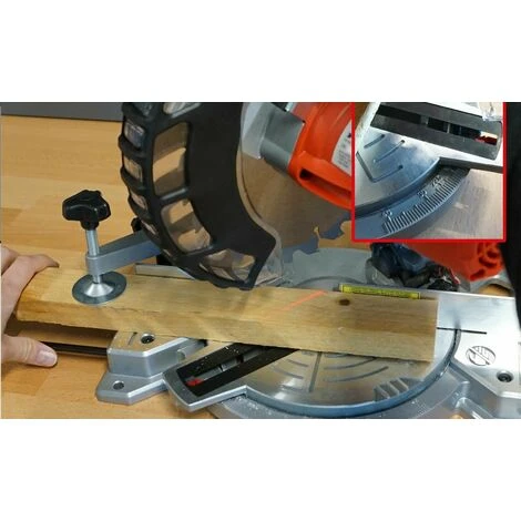 Hecht 813 Scie à Onglet 1400 W Scie Circulaire Avec Laser 5000tr/min 7,3kg 6 Hecht 813 Scie à Onglet 1400 W Scie Circulaire Avec Laser 5000tr/min 7,3kg – Image 4