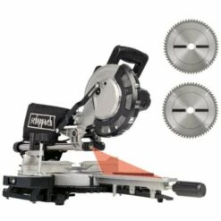 Scie à Onglet Radiale SCHEPPACH - 2000W - 2 Lames - 216 Mm - HM216 - Black édition