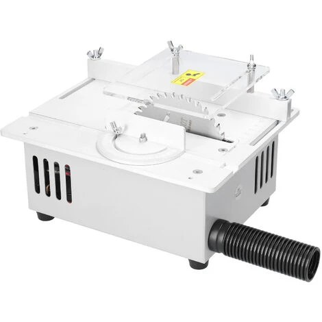 SUPERSELLER T1 Mini Scie à Table Multifonctionnelle Scies De Bureau électriques Petit Ménage Bricolage Outil De Coupe Tour à Bois Machine Avec Pince De 1.5-10mm - Prise UE - Prise UE 4 SUPERSELLER T1 Mini Scie à Table Multifonctionnelle Scies De Bureau électriques Petit Ménage Bricolage Outil De Coupe Tour à Bois Machine Avec Pince De 1.5-10mm - Prise UE - Prise UE – Image 2