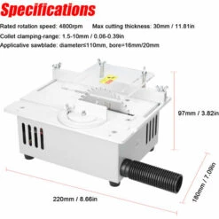 SUPERSELLER T1 Mini Scie à Table Multifonctionnelle Scies De Bureau électriques Petit Ménage Bricolage Outil De Coupe Tour à Bois Machine Avec Pince De 1.5-10mm - Prise UE - Prise UE 11 SUPERSELLER T1 Mini Scie à Table Multifonctionnelle Scies De Bureau électriques Petit Ménage Bricolage Outil De Coupe Tour à Bois Machine Avec Pince De 1.5-10mm - Prise UE - Prise UE -Scie électrique stationnaire Soldes 53626255 5