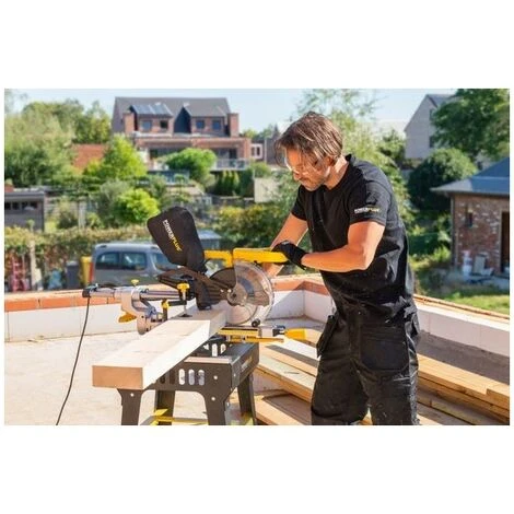 POWER PLUS Scie à Onglet à 2 Biseaux Télescopique 1600W-210mm 5 POWER PLUS Scie à Onglet à 2 Biseaux Télescopique 1600W-210mm – Image 3