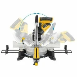 POWER PLUS Scie à Onglet à 2 Biseaux Télescopiques 2200W-254mm -Scie électrique stationnaire Soldes 53917919 2