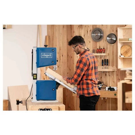 Pack SCHEPPACH Scie à Ruban - 250 Mm - 550 W - HBS261 - Aspirateur D'atelier - 1200 W - 65L - DC100 4 Pack SCHEPPACH Scie à Ruban - 250 Mm - 550 W - HBS261 - Aspirateur D'atelier - 1200 W - 65L - DC100 – Image 2