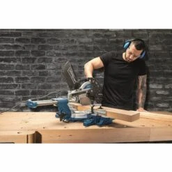 SCHEPPACH Scie à Onglet Composée Coulissante HM254 - 2000W | 255mm | Laser, LED Et Table Rotative | 2 Lames De Scie - Edition 2022 -Scie électrique stationnaire Soldes 54590407 5