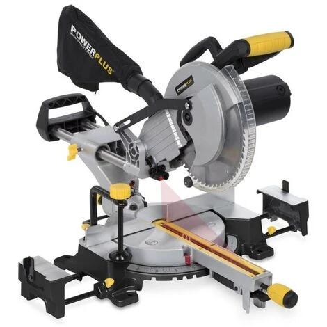 POWER PLUS Scie Á Onglet Télescopique 2200 Watts 254 Mm 7 POWER PLUS Scie Á Onglet Télescopique 2200 Watts 254 Mm – Image 5