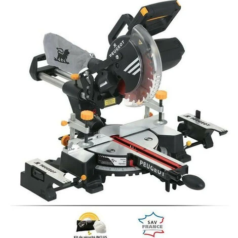 PEUGEOT OUTILLAGE PEUGEOT Scie A Onglets Radiale ENERGYSAW-210SL2 - 1600 W - Ø 210 Mm 3 PEUGEOT OUTILLAGE PEUGEOT Scie A Onglets Radiale ENERGYSAW-210SL2 - 1600 W - Ø 210 Mm