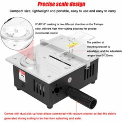 TANCYCO Mini Scie à Table Multifonctionnelle Scies De Bureau électriques Petit Outil De Coupe De Bricolage Ménager 22mm Lame De Scie Réglable En Hauteur Rectifieuse Pour Le Travail Du Bois (type 2) 11 TANCYCO Mini Scie à Table Multifonctionnelle Scies De Bureau électriques Petit Outil De Coupe De Bricolage Ménager 22mm Lame De Scie Réglable En Hauteur Rectifieuse Pour Le Travail Du Bois (type 2) -Scie électrique stationnaire Soldes 58259152 5