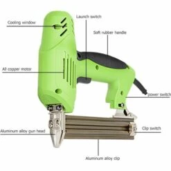 CISEA Clous Cloueuse électrique Haute Résistance 30/Min Outil De Clouage Manuel, Ergonomique, Léger Et Sans Besoin De Pompe à Air Pour Toiture, Fabrication De Meubles -Scie électrique stationnaire Soldes 60463297 3