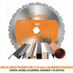 EVO 671210 Scie à Onglet Multifonction R210SMS+_x005F_x000D_ 6 EVO 671210 Scie à Onglet Multifonction R210SMS+_x005F_x000D_ -Scie électrique stationnaire Soldes 60513679 2