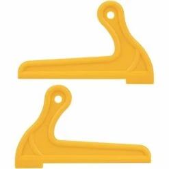 CHANCEY Bâtons De Poussée,SEMAket Bâtons De Poussée De Sécurité, Poignée Confortable Et Stable Durable De Type V Jaune Pratique Pour Routeur Scie à Table Pour Dégauchisseuse