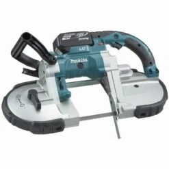 Scie à Ruban 18 V Li-Ion 4 Ah MAKITA - 2 Batteries, Chargeur, Coffret - DPB180RME
