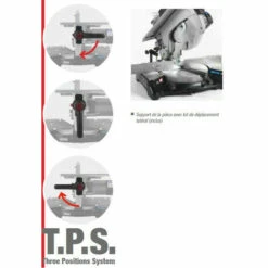 Femi - Scie à Onglet Avec Table De Délignage 1600W 230V Diam 305mm Moteur à Induction - 911EVO +1 LAME ALU OFFERTE -Scie électrique stationnaire Soldes 62287318 3