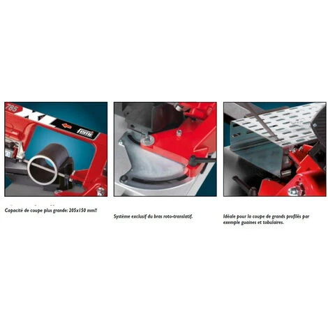 Femi - Scie à Ruban Acier 1600W L:1735mm Diam152mm - 785XL 4 Femi - Scie à Ruban Acier 1600W L:1735mm Diam152mm - 785XL – Image 2