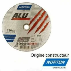Disque à Tronçonner Norton Norline 230x1.9 Mm