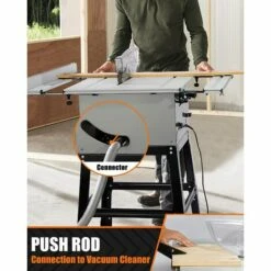 ENGINDOT Scie Sur Table, Scie Circulaire Sur Table 2000W 4800RPM, 0-45 ° Coupe En Biseau, Table Extensible, 254MM Disque De Scie, Table De Coupe Avec Support-MTS01A 10 ENGINDOT Scie Sur Table, Scie Circulaire Sur Table 2000W 4800RPM, 0-45 ° Coupe En Biseau, Table Extensible, 254MM Disque De Scie, Table De Coupe Avec Support-MTS01A -Scie électrique stationnaire Soldes 65754993 4