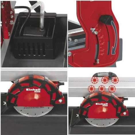 EINHELL Coupe Carrelage 200 MM 900W TE-TC 620 U 4 EINHELL Coupe Carrelage 200 MM 900W TE-TC 620 U – Image 2