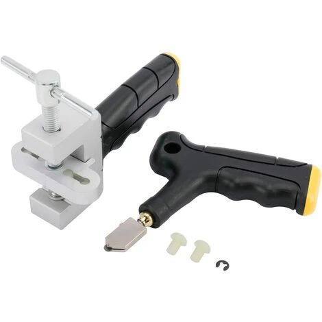 YEURIé Outil Manuel Coupe-carreaux, Pince à Briser Les Carreaux, Kit De Coupe Pour Carreaux En Céramique, Verre, Miroir (Noir) 3 YEURIé Outil Manuel Coupe-carreaux, Pince à Briser Les Carreaux, Kit De Coupe Pour Carreaux En Céramique, Verre, Miroir (Noir)