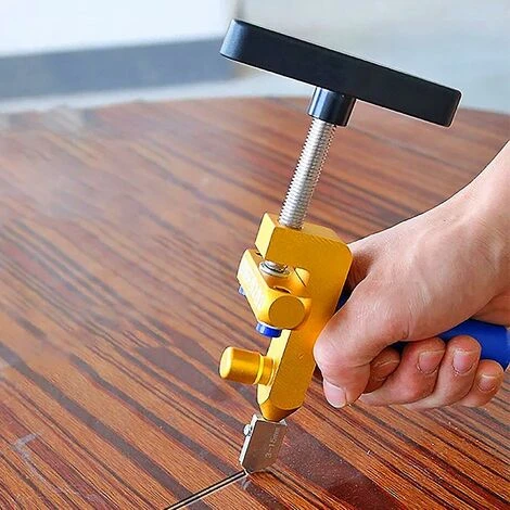 HELLO KITTY BAIN Coupe-carreaux Tout-en-un, Ouvre-carreaux à Main, Couteau à Carreaux, Couteau à Pousser, Coupe-verre (jaune) 7 HELLO KITTY BAIN Coupe-carreaux Tout-en-un, Ouvre-carreaux à Main, Couteau à Carreaux, Couteau à Pousser, Coupe-verre (jaune) – Image 5