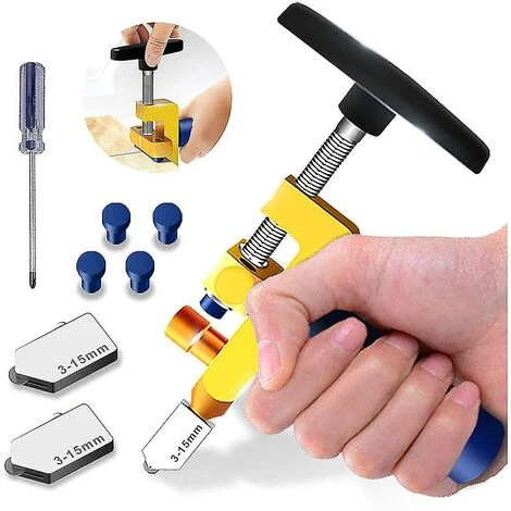 DONTODENT Coupe-carreaux, Coupe-carreaux Manuel Carreaux De Céramique Carreaux De Porcelaine 3 DONTODENT Coupe-carreaux, Coupe-carreaux Manuel Carreaux De Céramique Carreaux De Porcelaine