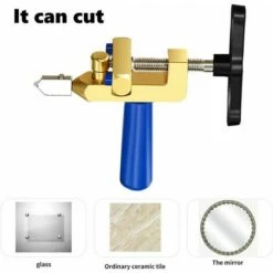 ZHUOXUAN 2-en-1 Coupe-carreaux Manuel Professionnel Multifonctionnel Portable Outil De Coupe De Carreaux De Verre En Céramique Accessoires D'équipement Pour Coupe Et Séparer -Scie électrique stationnaire Soldes 66950982 3