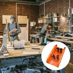 OYLDA Boîte à Onglets De 14 Pouces, Scie D'élagage De Boîte à Onglets En Plastique, Boîte à Onglets De Serrage Multi-angles, 22,5 ° 45 ° 90 ° -Scie électrique stationnaire Soldes 68140023 4