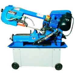 METALPROFI Scie à Ruban Métal Descente Semi-automatique D. 178 Mm 230 V 750 W - MB715 - Métalprofi