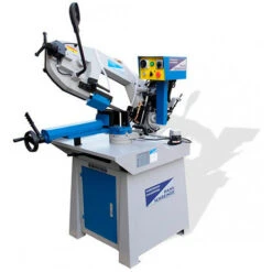 METALPROFI Scie à Ruban Métal Descente Semi-automatique D. 170 Mm 230 V 750 W - MBS210FH-MONO - Métalprofi