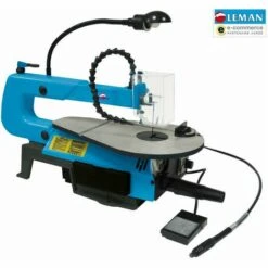 Leman - Scie à Chantourner Avec Pédale Et Flexible 400 Mm - SAC 407